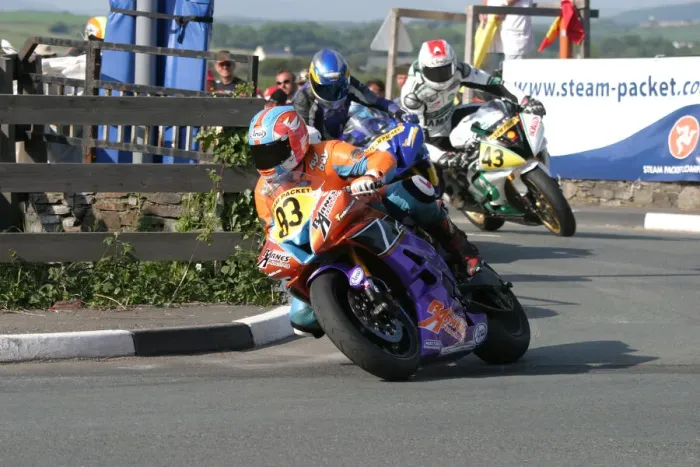 Framed Print : Roy Richardson (Yamaha) 2007 Steam Packet Races