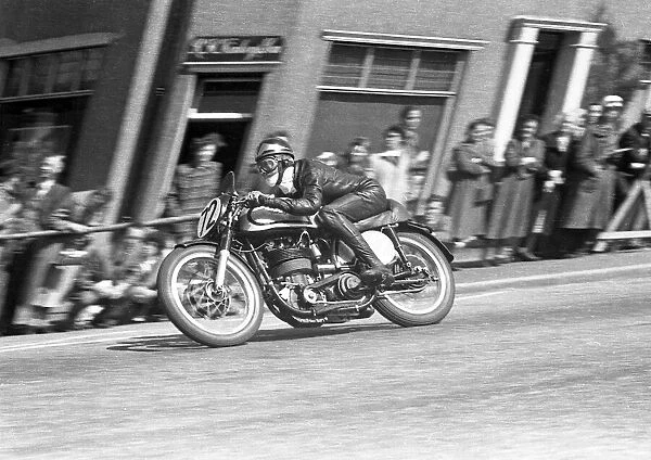 Rudi Allison (Norton) 1954 Junior TT