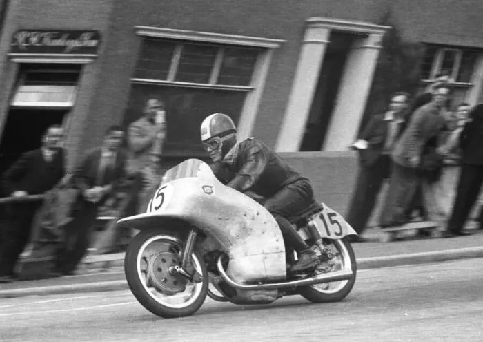 Framed Print : Rupert Hollaus (NSU) 1954 Lightweight TT Framed Print : Rupert Hollaus (NSU) 1954 Lightweight TT