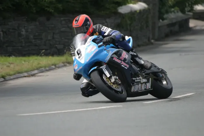 Framed Print : Ryan Farquhar (Honda) 2007 Superbike TT