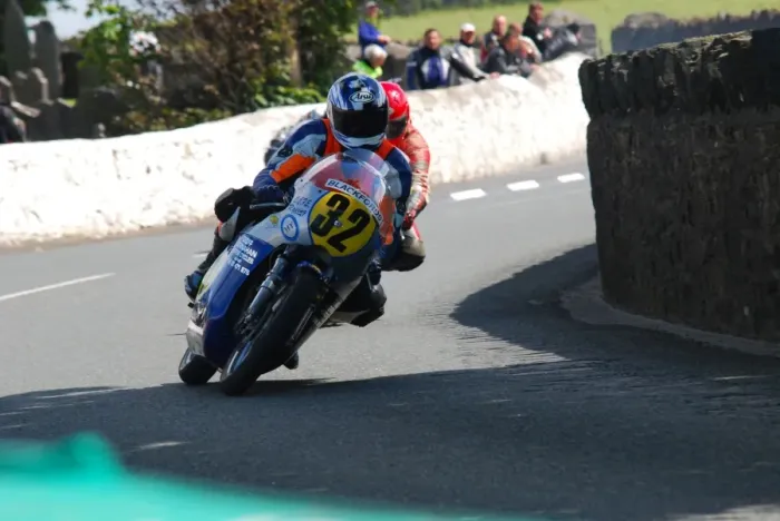 Framed Print : Sam Kinkead (Drixton Honda) 2011 Pre TT Classic