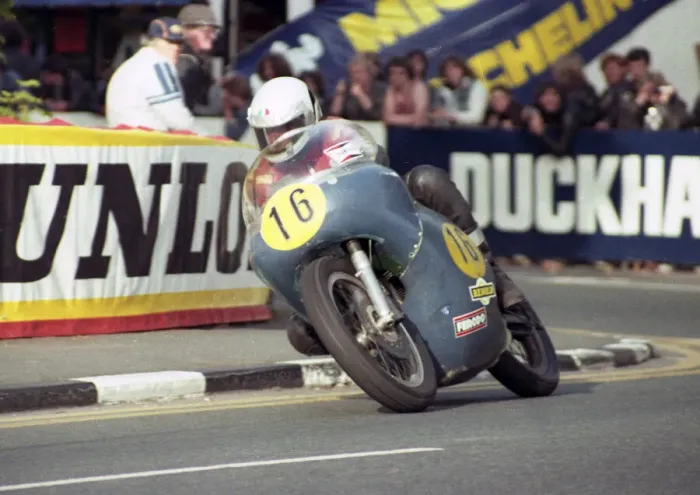Framed Print : Sam McClements (Norton) 1984 Historic TT Framed Print : Sam McClements (Norton) 1984 Historic TT
