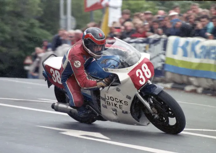 Framed Print : Sandy Berwick (Suzuki) 1989 Production 750 TT Framed Print : Sandy Berwick (Suzuki) 1989 Production 750 TT