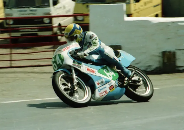 Framed Print : Satoshi Endo (Yamaha) 1984 Junior TT Framed Print : Satoshi Endo (Yamaha) 1984 Junior TT