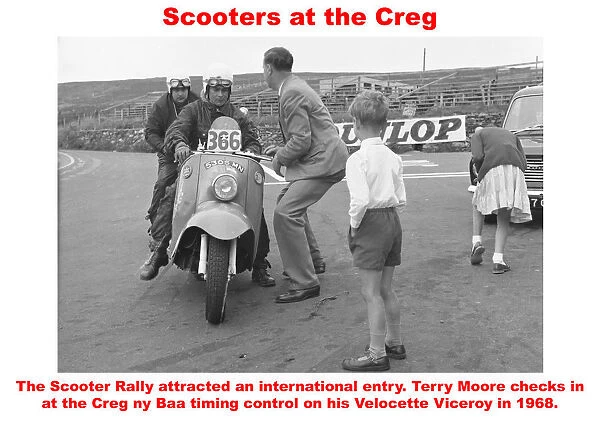 Scooters at the Creg