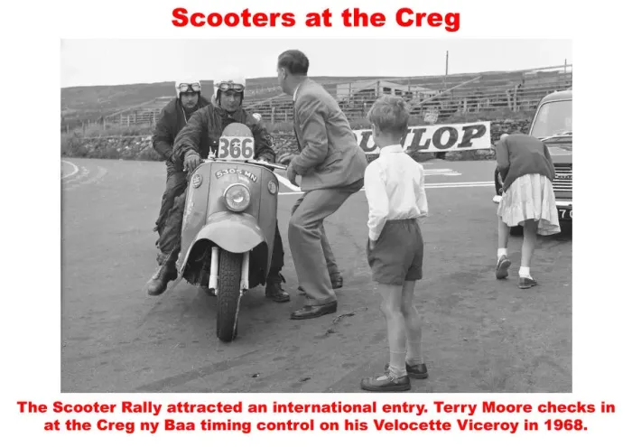 Framed Print : Scooters at the Creg