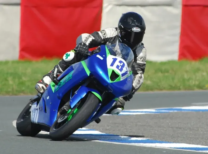 Framed Print : Seamus McDevitt (Kawasaki) April; Jurby