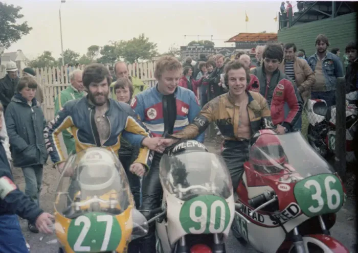 Framed Print : Sean Collister (Yamaha) Rob Haynes (Yamaha) and Mike Booys (Pinfold Yamaha Framed Print : Sean Collister (Yamaha) Rob Haynes (Yamaha) and Mike Booys (Pinfold Yamaha