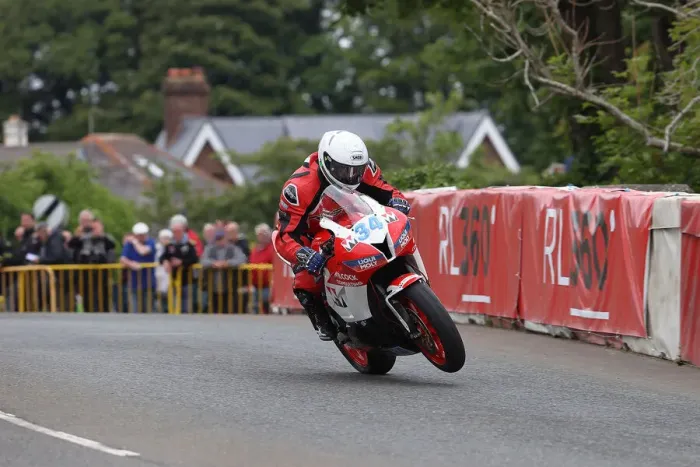 Framed Print : Shaun Anderson (Honda) 2022 Supersport TT Framed Print : Shaun Anderson (Honda) 2022 Supersport TT