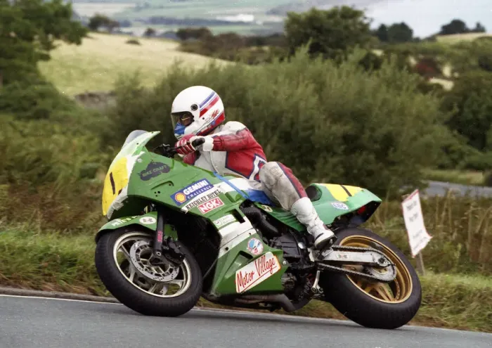 Framed Print : Shawn Hildige (Kawasaki) 1992 Newcomers Manx Grand Prix Framed Print : Shawn Hildige (Kawasaki) 1992 Newcomers Manx Grand Prix