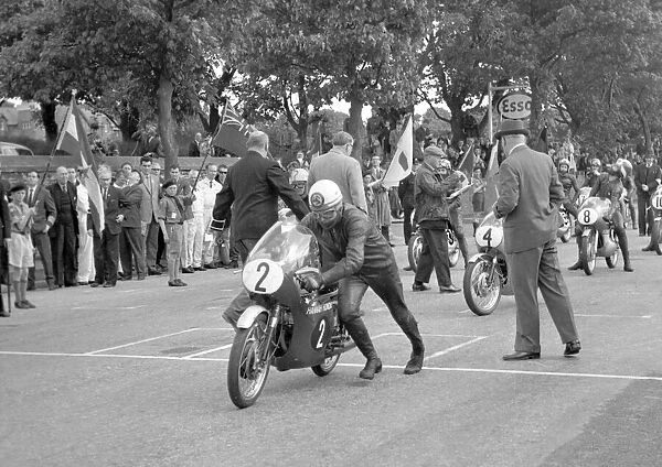 Sid Mizen (Honda) 1965 Ultra Lightweight TT