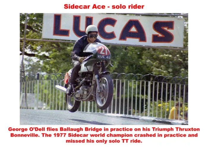 Framed Print : Sidecar Ace - solo rider Framed Print : Sidecar Ace - solo rider