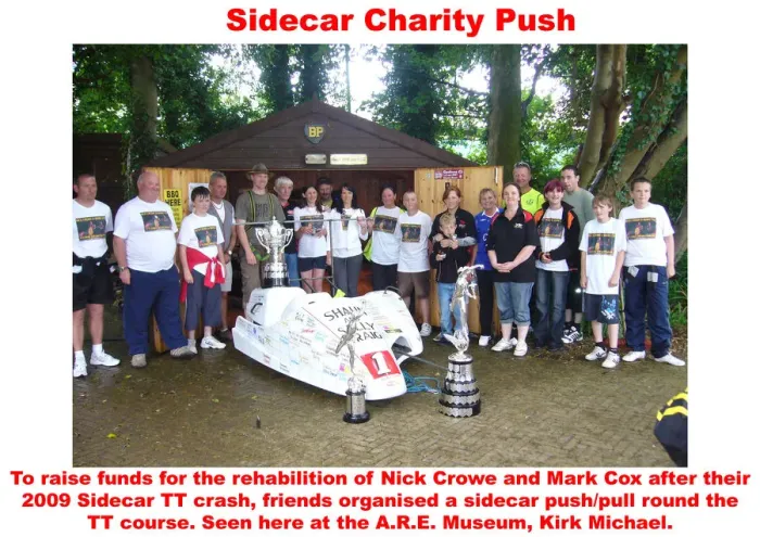 Framed Print : Sidecar Charity Push Framed Print : Sidecar Charity Push