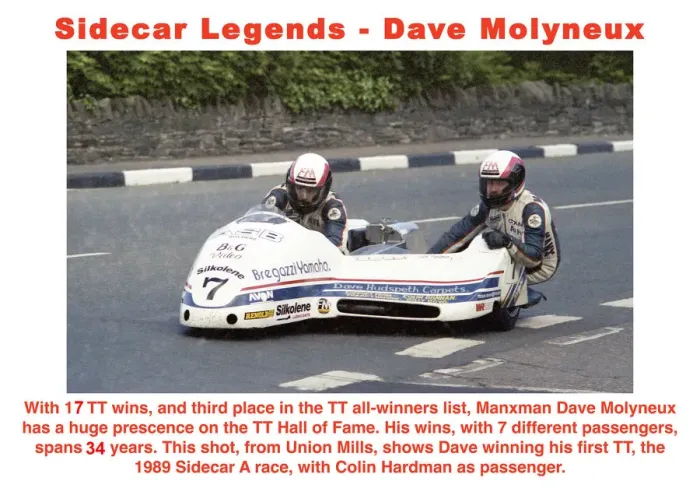 Framed Print : Sidecar Legends - Dave Molyneux Framed Print : Sidecar Legends - Dave Molyneux