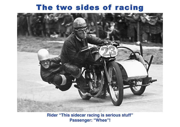 The two sides of racing
