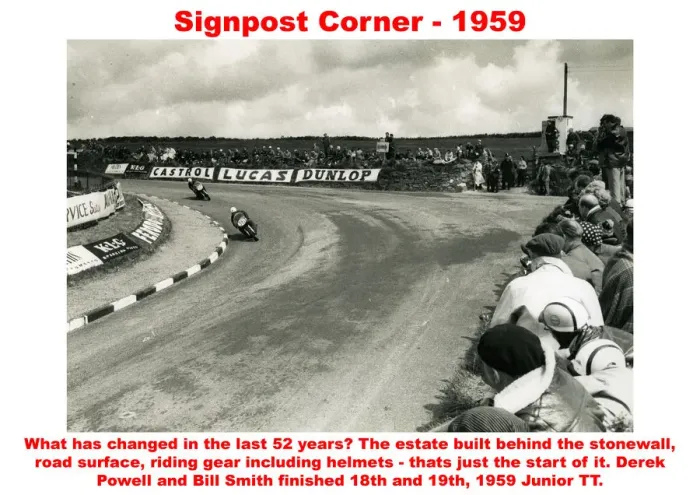 Framed Print : Signpost Corner - 1959 Framed Print : Signpost Corner - 1959