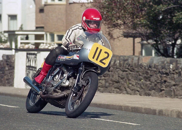 Simon Norris (Ducati) 1987 Senior Manx Grand Prix