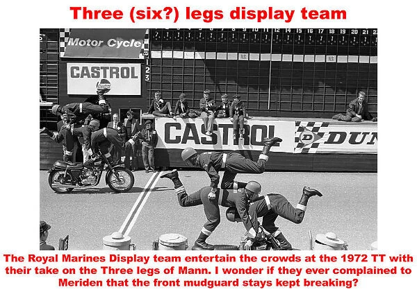 Three (six?) legs display team
