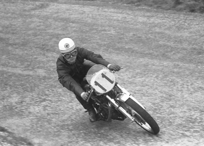 Framed Print : Bill Smith (Velocette) 1957 Lightweight TT Framed Print : Bill Smith (Velocette) 1957 Lightweight TT