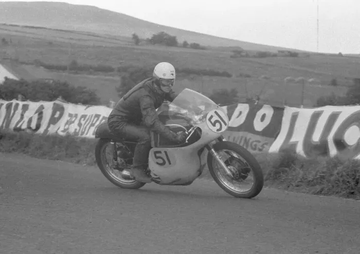 Framed Print : Stan Cameron (Matchless) 1959 Senior Ulster Grand Prix Framed Print : Stan Cameron (Matchless) 1959 Senior Ulster Grand Prix