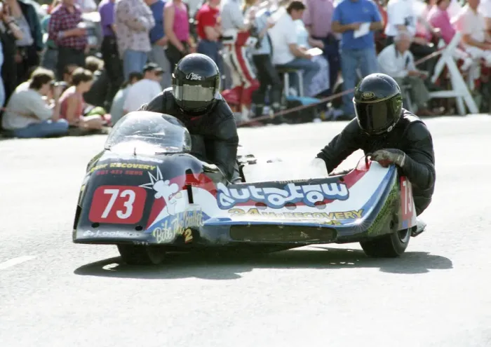 Framed Print : Stan Cooper & Steve Heslop (Ireson Yamaha) 1993 Sidecar TT Framed Print : Stan Cooper & Steve Heslop (Ireson Yamaha) 1993 Sidecar TT