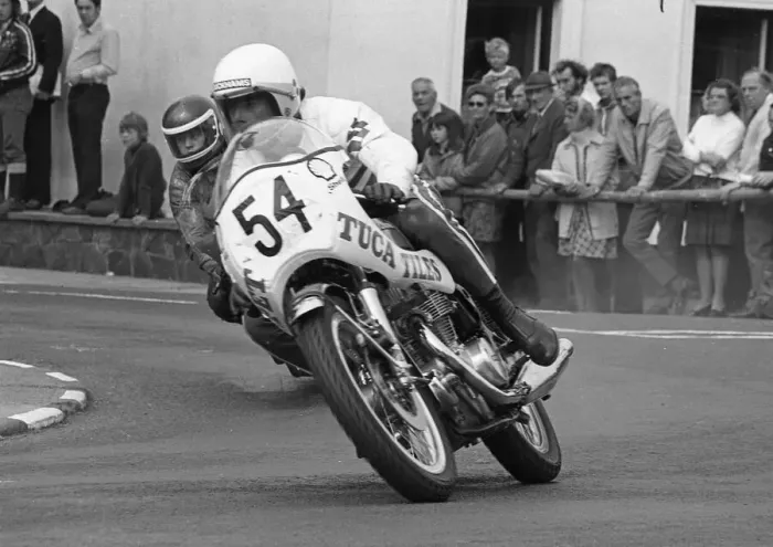Framed Print : Stan Johnston (Honda) 1975 Senior Manx Grand Prix Framed Print : Stan Johnston (Honda) 1975 Senior Manx Grand Prix