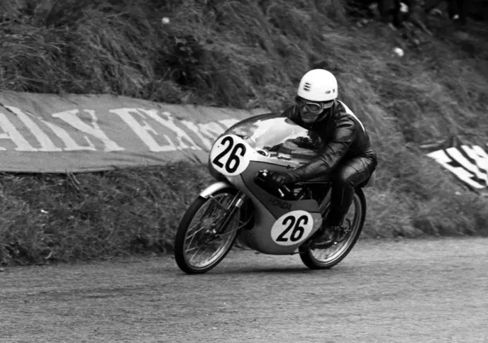 Framed Print : Stan Lawley (Honda) 1966 50cc TT Framed Print : Stan Lawley (Honda) 1966 50cc TT