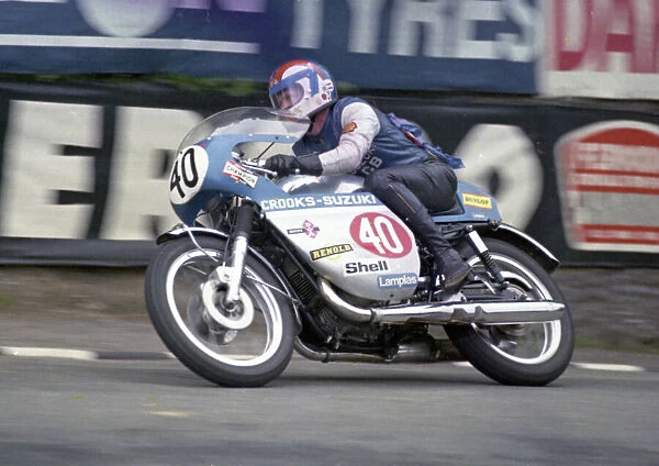 Stan Woods (Crooks Suzuki) 1973 Production TT
