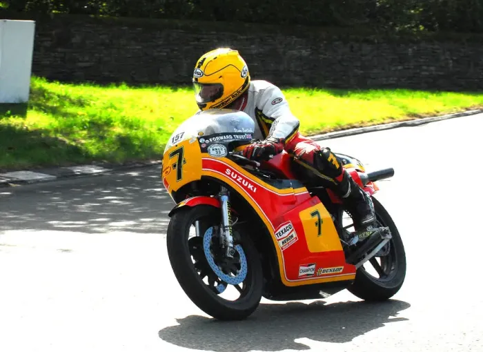Framed Print : Stephen Bostock (Suzuki) 2016 TT Parade Lap Framed Print : Stephen Bostock (Suzuki) 2016 TT Parade Lap