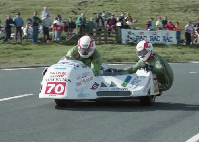 Framed Print : Stephen Galligan & David Galligan (Ireson) 1993 Sidecar TT Framed Print : Stephen Galligan & David Galligan (Ireson) 1993 Sidecar TT