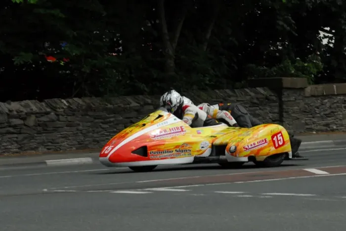 Framed Print : Stephen Ramsden & Matty Ramsden (LCR) 2016 Sidecar 2 TT Framed Print : Stephen Ramsden & Matty Ramsden (LCR) 2016 Sidecar 2 TT