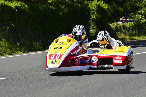 Stephen Ramsden & Matty Ramsden (LCR) 2015 Sidecar TT