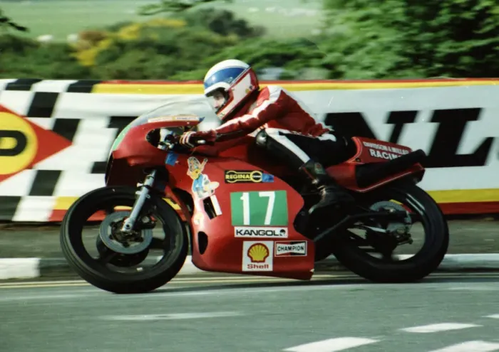 Framed Print : Steve Cull (Cotton) 1980 Junior TT Framed Print : Steve Cull (Cotton) 1980 Junior TT