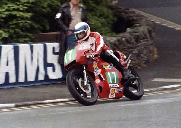 Steve Cull (Cotton) 1980 Junior TT