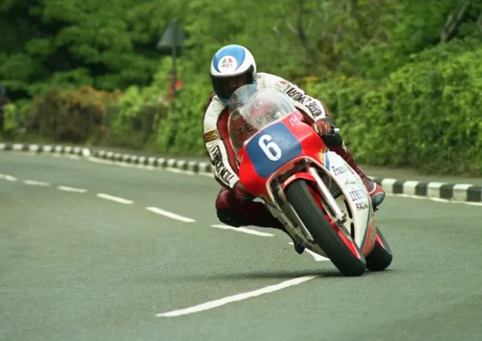 Framed Print : Steve Cull (Honda) 1987 Junior TT Framed Print : Steve Cull (Honda) 1987 Junior TT