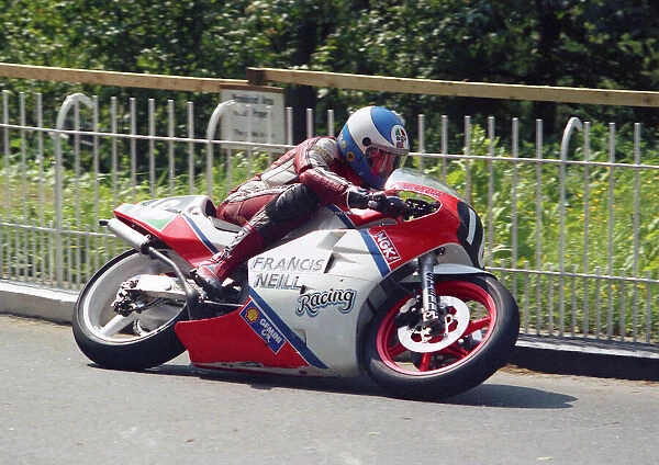 Steve Cull (Honda) 1988 Junior TT