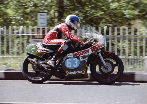 Steve Cull (Yamaha) 1982 350 TT