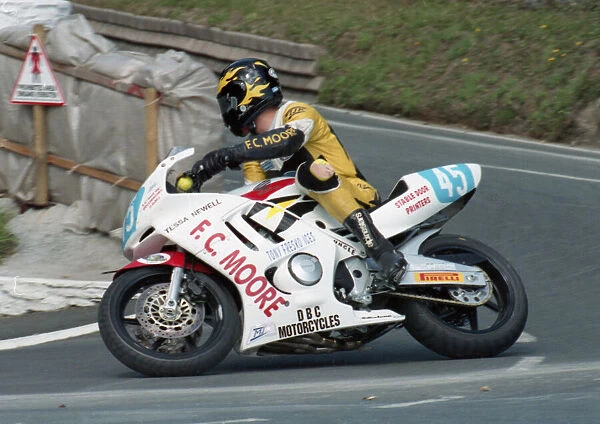 Steve Dey (FC Moore Honda) 1996 Junior Manx Grand Prix
