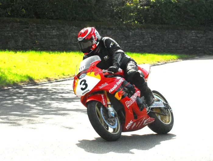 Framed Print : Steve Foster (Honda) 2016 TT Parade Lap