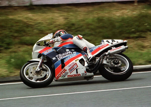 Steve Henshaw (Honda) 1989 Formula One TT