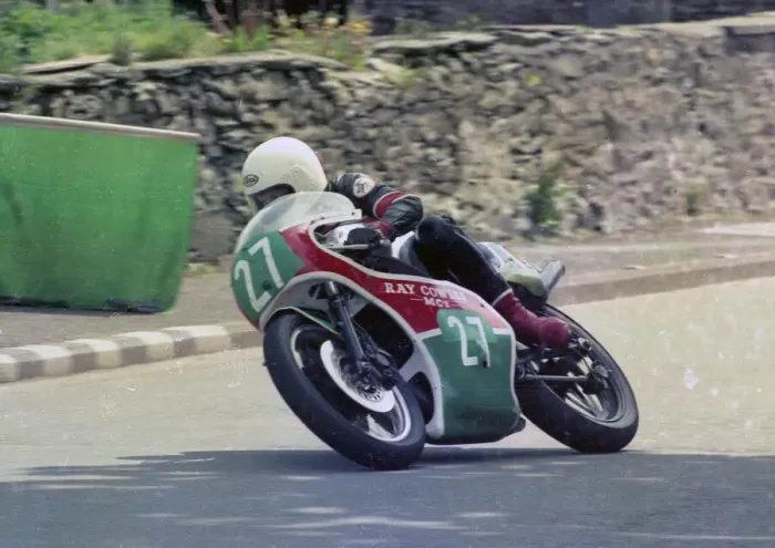 Framed Print : Steve Hislop (Cowles Rotax) 1986 Junior TT Framed Print : Steve Hislop (Cowles Rotax) 1986 Junior TT