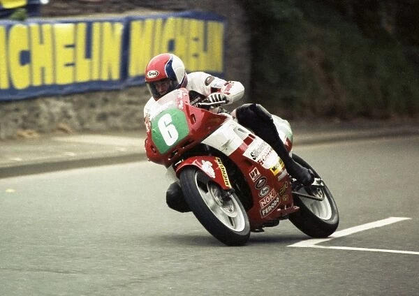 Steve Hislop (Honda) 1989 Supersport 600 TT