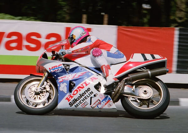 Steve Hislop (Honda) 1991 Formula One TT