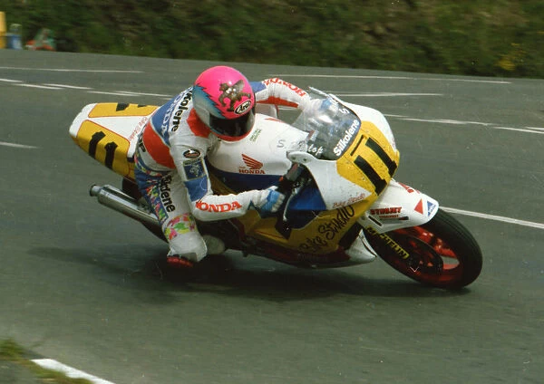 Steve Hislop (Honda) 1991 Supersport 600 TT