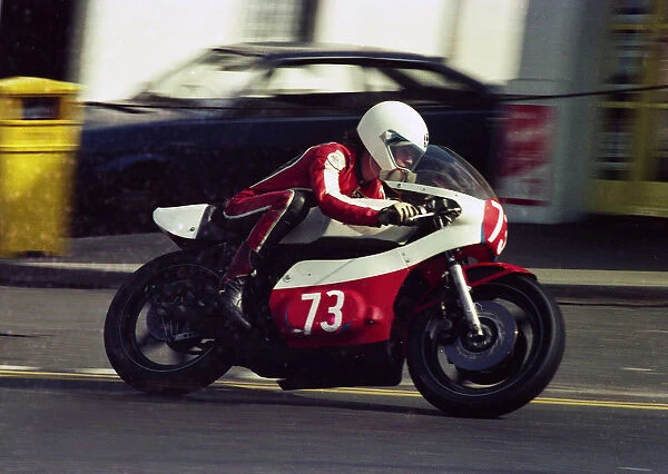 Steve Hislop (Yamaha) 1983 Newcomers Manx Grand Prix