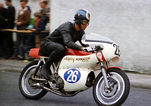 Steve Jolly (Higley Aermacchi) 1968 Junior TT