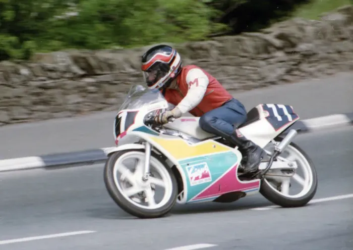 Framed Print : Steve Murray (Honda) 1994 Ultra Lightweight TT