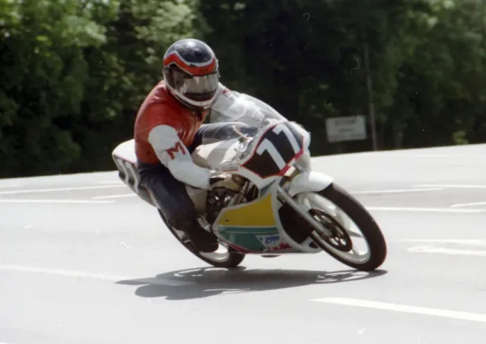 Framed Print : Steve Murray (Honda RS) 1994 Ultra Lightweight TT