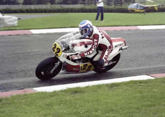 Framed Print : Steve Parrish (Yamaha) 1982 Donington Framed Print : Steve Parrish (Yamaha) 1982 Donington