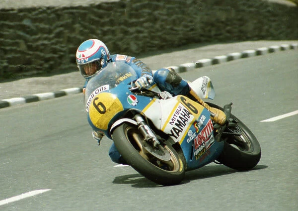 Steve Parrish (Yamaha) 1984 Senior TT